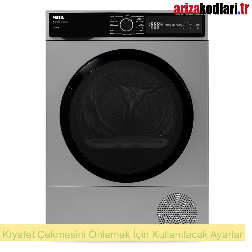 Kurutma Makinesinde Kıyafet Çeker mi? 2 Kıyafet Çekmesini Önlemek İçin Kullanılacak Ayarlar