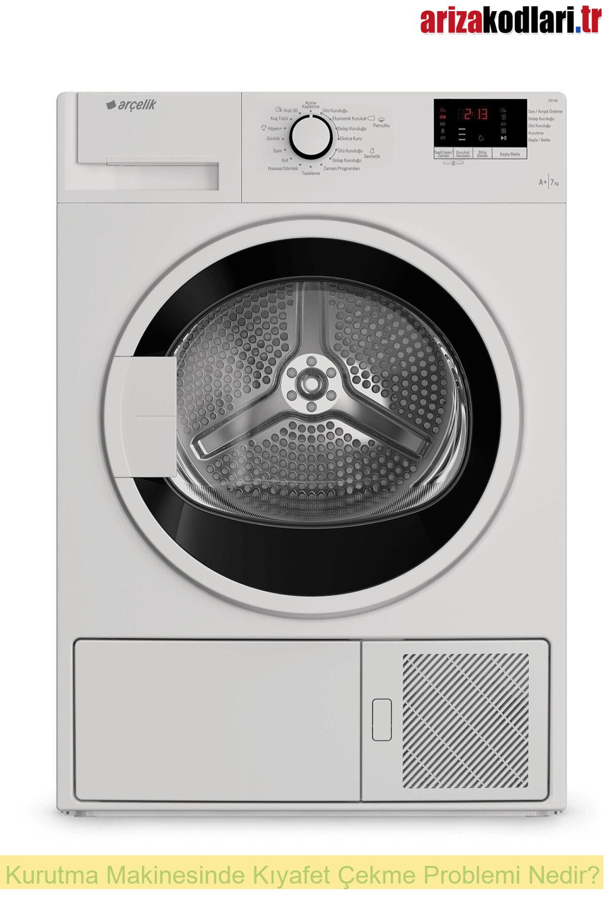 Kurutma Makinesinde Kıyafet Çeker mi? 1 Kurutma Makinesinde Kıyafet Çekme Problemi Nedir?