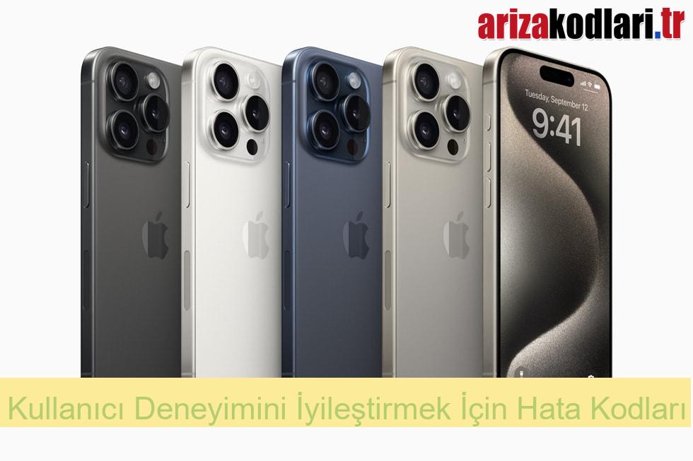 Kullanıcı Deneyimini İyileştirmek İçin Hata Kodları