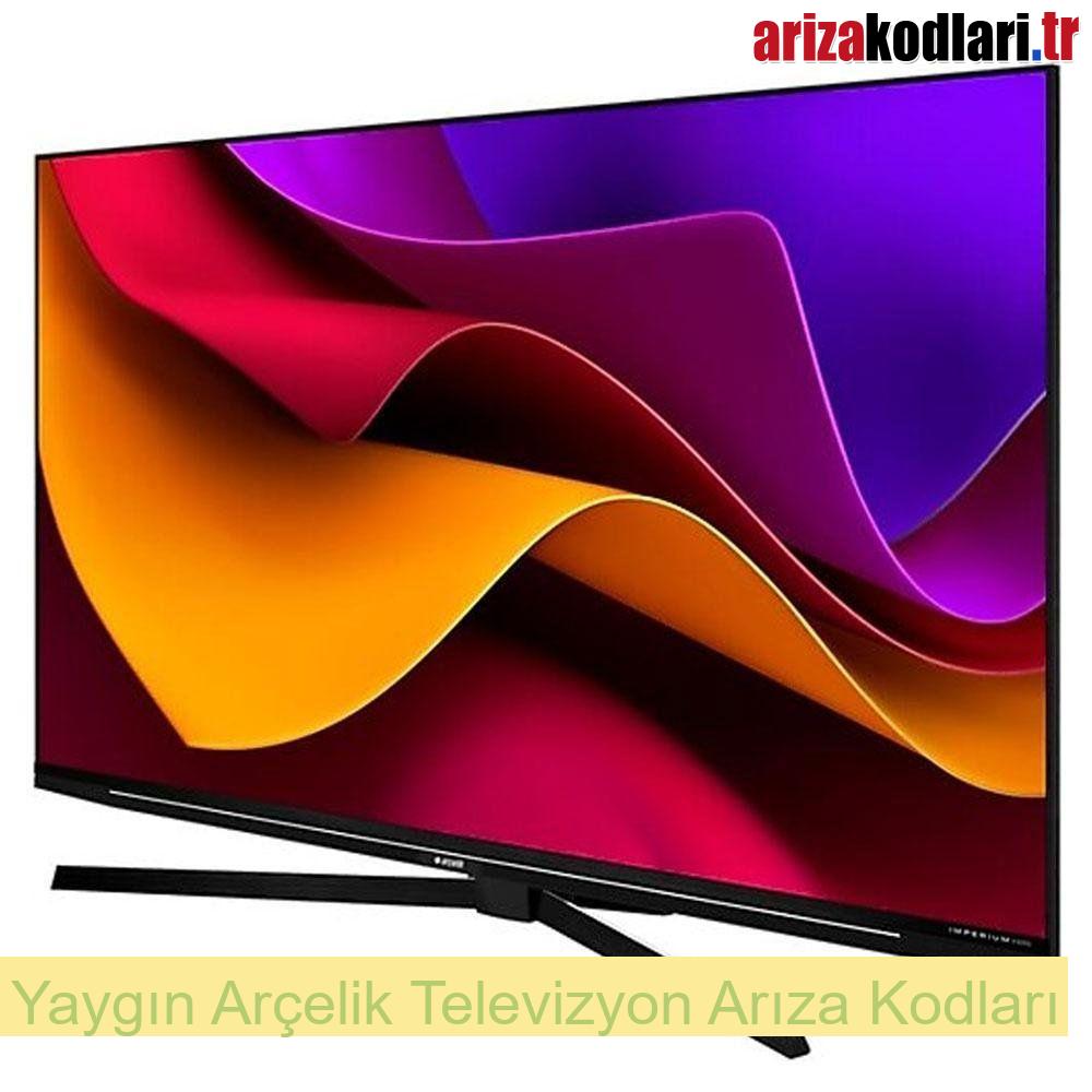 Arçelik Televizyon Arıza Kodları 1 Yaygın Arçelik Televizyon Arıza Kodları