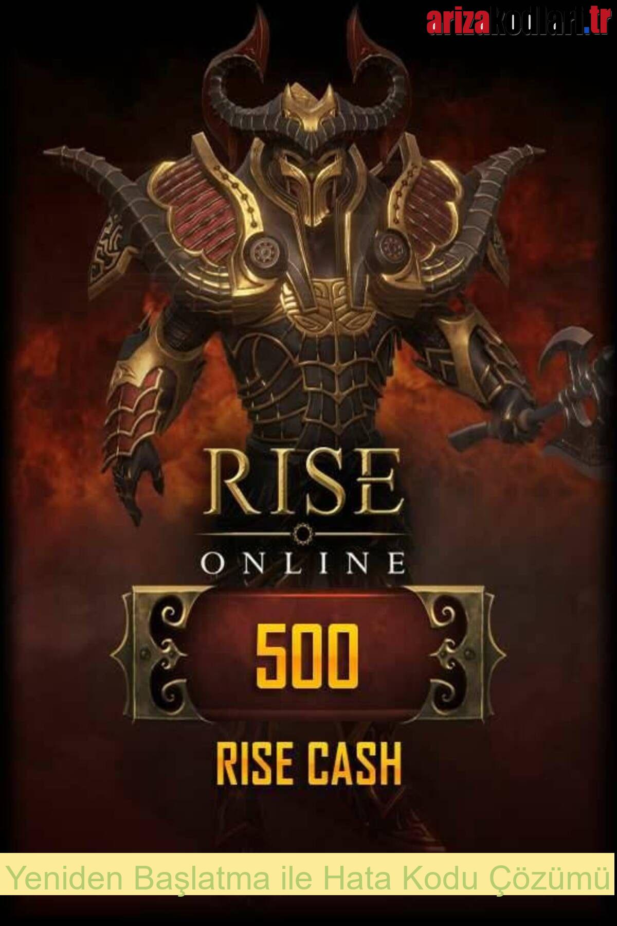 Rise Online Hata Kodu 30021 Hata Kodu ve Çözümü 2 Yeniden Başlatma ile Hata Kodu Çözümü